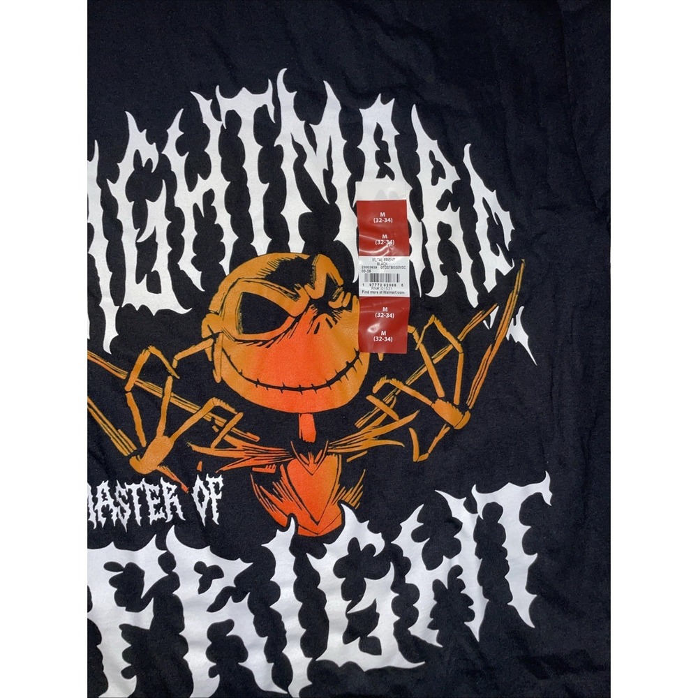 Nightmare Before Christmas Men's and Big Men's Master of Fright♡Size M38-40 - Picture 2 of 5